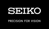 SEIKO PRECISION FOR VISION white logo 2017